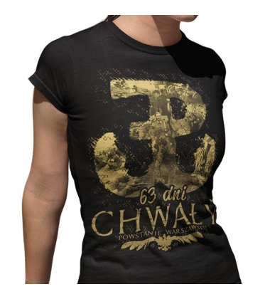 DAMSKA KOSZULKA TERMOAKTYWNA 63 DNI CHWAŁY PW